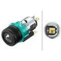 HELLA 8EZ 008 021-001 Zigarettenanzünder - 12V - Einbau - Stecker: Flachstecker
