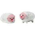 A di Alessi - Tiny little sheeps Krippenfiguren (2er Set)