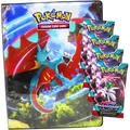 Pokemon Karten Karmesin & Purpur - Paradox Rift - 1 Mappe + 4 Booster Sammelkarten