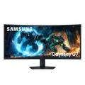 Samsung 40 Zoll Odyssey G75F 5K WUHD Curved Gaming Monitor, 5120 x 2160, 180 Hz, 1 ms (G/G), 1000R, VESA DisplayHDR 600 HDR10+, AMD FreeSync Premium Pro, Auto Source Switch+, Core Sync, LS40FG756EUXEN
