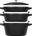 Staub La Cocotte 4,2 l Rund Eisenguss Auflaufform (40508-386-0)