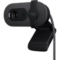 Logitech BRIO 100 USB Grafit 960-001585 Full HD-Webcam mit Belichtungskorrektur
