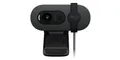 Logitech BRIO 100 HD-Webcam, 1080p/720p, USB, inkl. Privacy Shutter & Audio