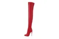 Giaro Stiefel in Übergrößen Rot BELINDA RED MATTE große Damenschuhe