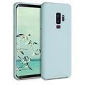 kwmobile Handyhülle für Samsung Galaxy S9 Plus Hülle - Case Silikon - Kabelloses Laden - Schutzhülle Cover in Cool Mint