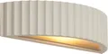 QAZQA - Skandinavisch Skandinavische Wandleuchte Beige Organic - Plaster I Wohnzimmer I Schlafzimmer - Gips Organisch - LED geeignet E14