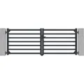 Casanoov Flügeltor Elektrisch Antelao 300x110cm Aluminium Grau & Drehtorantrieb Ranger B150