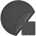 Wiltec Pool Solarfolie Ø 5 M, Schwarz, Poolheizung Aus 140 Μ Starkem Pe Film, Poolabdeckung Poolplane Solarplane Rund