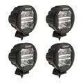 4 Zusatzscheinwerfer LED 39W 1W R10 R7 R112 -Norm OSRAM Round MX180-CB