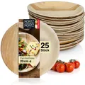Moritz & Moritz 75x Palmblatt Teller Rund 20cm