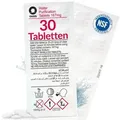 30x Wasserreinigunstabletten für 750 Liter Trinkwaser Notfall / Vorsorge / Outdoor / Reiseapotheke