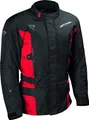 DIFI Shuttle Aerotex wasserdichte Motorrad Textiljacke, schwarz/rot, L