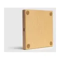 TREED Premium Qi-Charger aus Holz Esche | 15W Induktive Ladestation unterstützt MagSafe QI Standard für Android und iOS