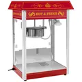Retro Popcornmaschine Popcornmaker Popcornautomat 1500 W 5 kg/h rot