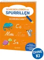 Schreiben lernen mit Spurrillen - Schreibschrift: Schreibblock mit vorgeprägten Linien für Schulkinder ab 6 Jahren