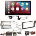 Pioneer SPH-DA160DAB Android Auto CarPlay Einbauset für Seat Exeo Audi A4 B6 B7