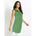Witt Klassische Bluse Longbluse grün 42