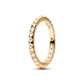 PANDORA ME Ring Pyramids 162800C01-50 vergoldet W50