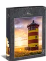 Ulmer Puzzleschmiede - Puzzle 1000 Teile "Leuchtturm Pilsum"