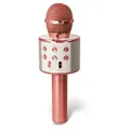 Forever BMS-300 Lite Bluetooth-Mikrofon mit Lautsprecher Karaoke-Mikrofon Roségold