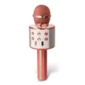 Forever Bluetooth-Mikrofon mit Lautsprecher Roségold