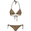 URBAN CLASSICS Triangel-Bikini Urban Classics Damen Ladies Animal Bikini bunt M