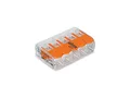 WAGO Steckklemmen 221-415, 5-polig, 0,2...4 mm², 25 Stück
