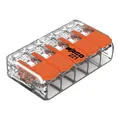 WAGO 5-Leiter-Klemme 4 mm² Verbindungsklemme Klemme mit Hebel 221-415