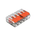 WAGO COMPACT-Verbindungsklemme 221-41x -Leiter-Klemme für alle Kabel bis 4 mm²