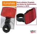 Heck-reflektor Prophete mit Halter für Sattelstütze, schwarz, L, 5275