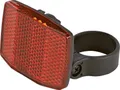Prophete Heckreflektor Reflektor hinten MTB Katzenauge für Sattelstütze rot