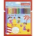 Buntstift STABILO color 18er Pack verschiedene Farben Farbstifte Malstifte Set