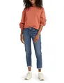 Levi's Damen Mid Rise Boyfriend Jeans, Lapis Gem, Mittel, 25W 30L