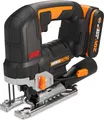 Worx Akku-Stichsäge NITRO WX542, Brushless-Motor, mit Absaug-Adapter, inkl. Akku & Ladegerät