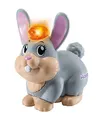 VTech Tip Tap Baby Tiere - Hase – Interaktives Spielzeug mit Licht und Musik für fantasievolle Rollenspiele – Für Kinder von 1-5 Jahren