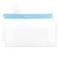 Netuno 100 weiße Briefumschläge DIN Lang 11 x 22 cm 90g Umschläge Weiß ohne Fenster lange Briefkuverts haftklebend DL Briefhüllen Postumschläge Papierumschläge Geschäftsumschläge mit Innendruck