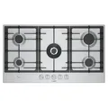 Bosch Gaskochfeld Serie 6 5 Zonen 12500W Edelstahl - PCR9A5I90 - Silber