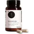 Medicom Magnesium Citrat mit 800 mg Magnesiumcitrat, hohe Bioverfügbarkeit, 60 Kapseln, für Power und starke Nerven