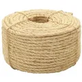 vidaXL Seil 100% Sisal 10 mm 250 m