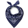 Bandana Blau für Herren  Halstuch  Kopftuch für Männer aus Baumwolle