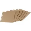 OXFORD Touareg Blanko Register DIN A4 Beige 5-teilig 280 g/m2 Pappkarton Rechteckig