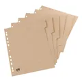 2-40x Oxford Karton-Register TOUAREG, blanko, DIN A4, 5-teilig SPARE BIS ZU 65%
