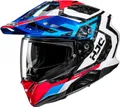 HJC RPHA 60 Dakar schwarz-weiß-blau-rot XL