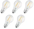 5x Osram LED Star Classic Birne E27 4000K 10W = 100W EEK:D (Spektrum A-G)