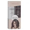 Keralock Permanent Coloration Schokobraun, Mehrmals Verwendbar, Färben und Nachfärben, Ohne Anmischen, Bis zu 4 Monate Wiederverwendbar, Zuverlässige Grauabdeckung