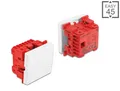 DELOCK 81360 - Easy 45 Wippschalter 2-polig, 45 x 45 mm, weiß