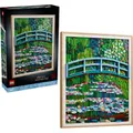 31220 Art Claude Monet - Brücke über einen Seerosenteich, Konstruktionsspielzeug