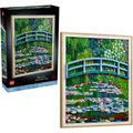 LEGO 31220 Art Claude Monet - Brücke über einen Seerosenteich
