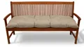 Beautissu Bankauflage Flair BK, ca.180x50x10cm, Natur