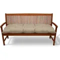 Beautissu Flair BK Bankpolster 180x50x8cm Natur